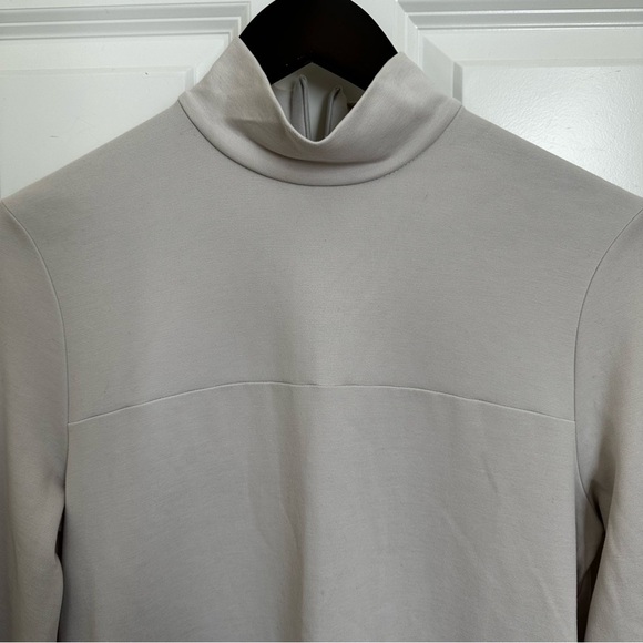 MAXMARA LEISURE Label-cut Trento Jersey Turtleneck Long Sleeve Dress.Size: S New - Picture 14 of 16